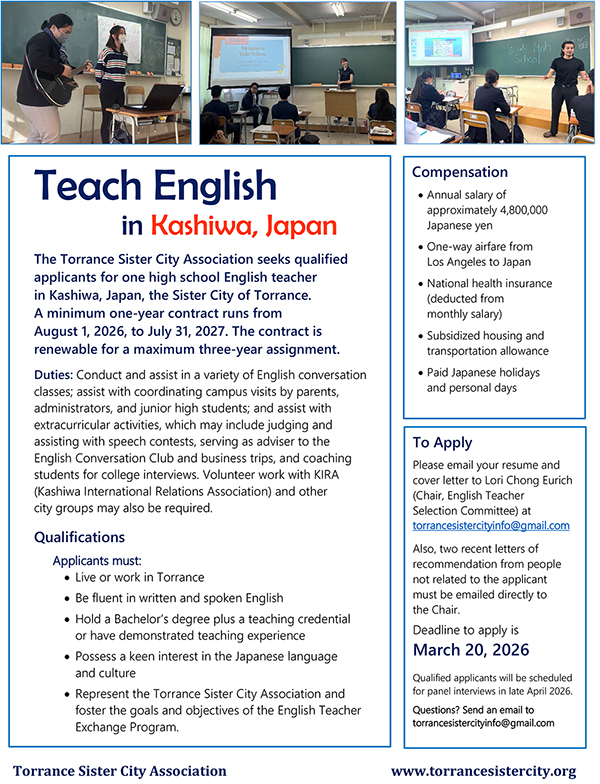 Teach English in Kashiwa